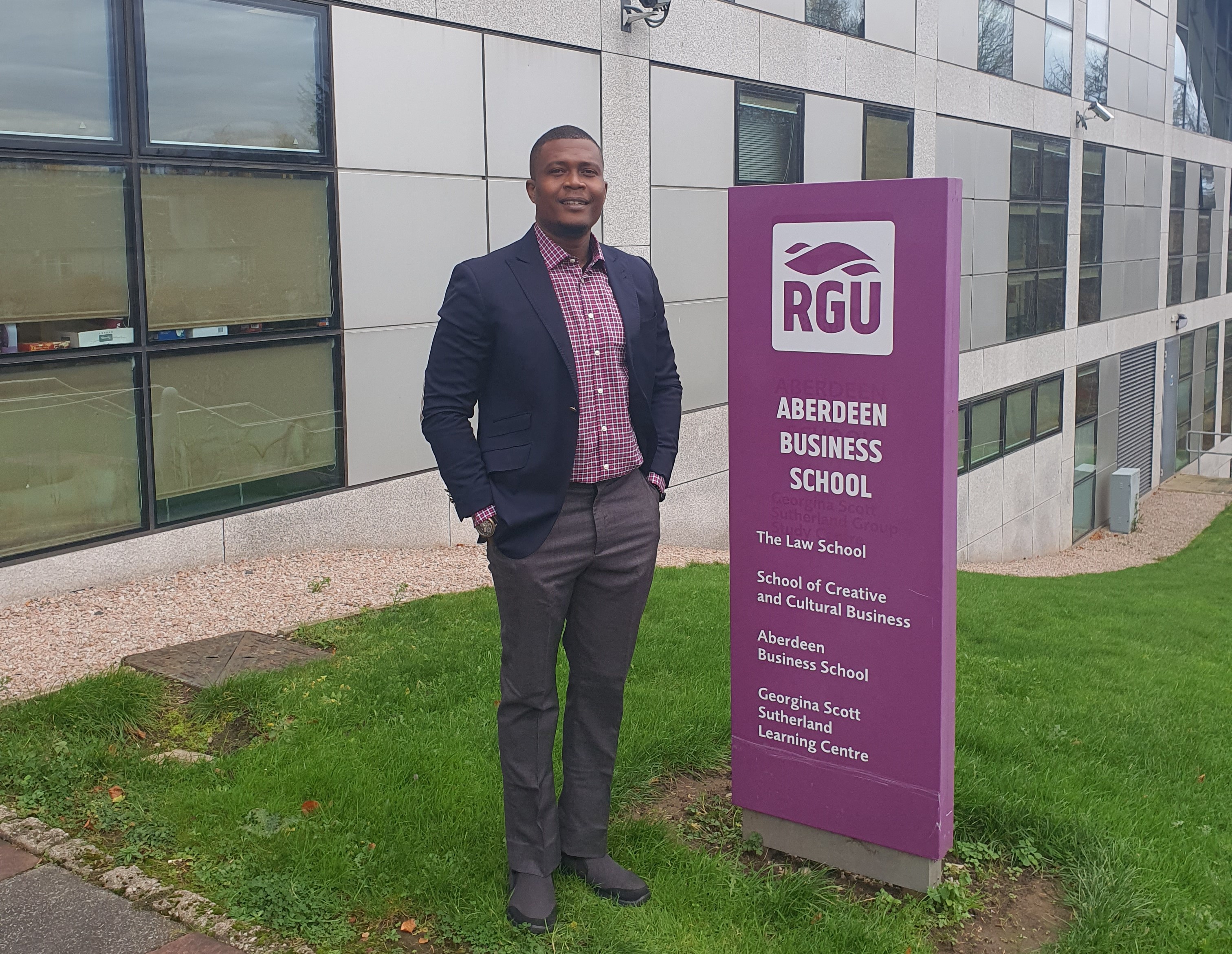 Studying MSc Business Innovation and Entrepreneurship at RGU