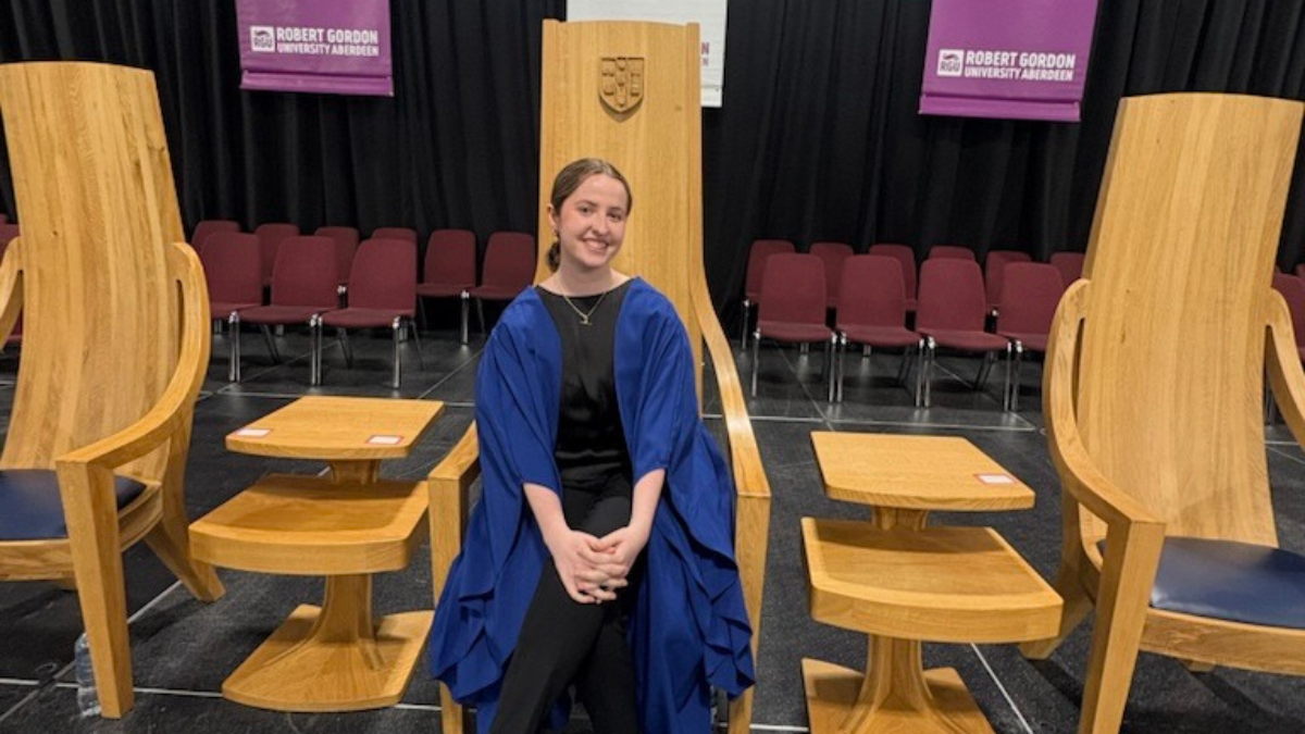 Volunteering at RGU’s Graduation as a Student