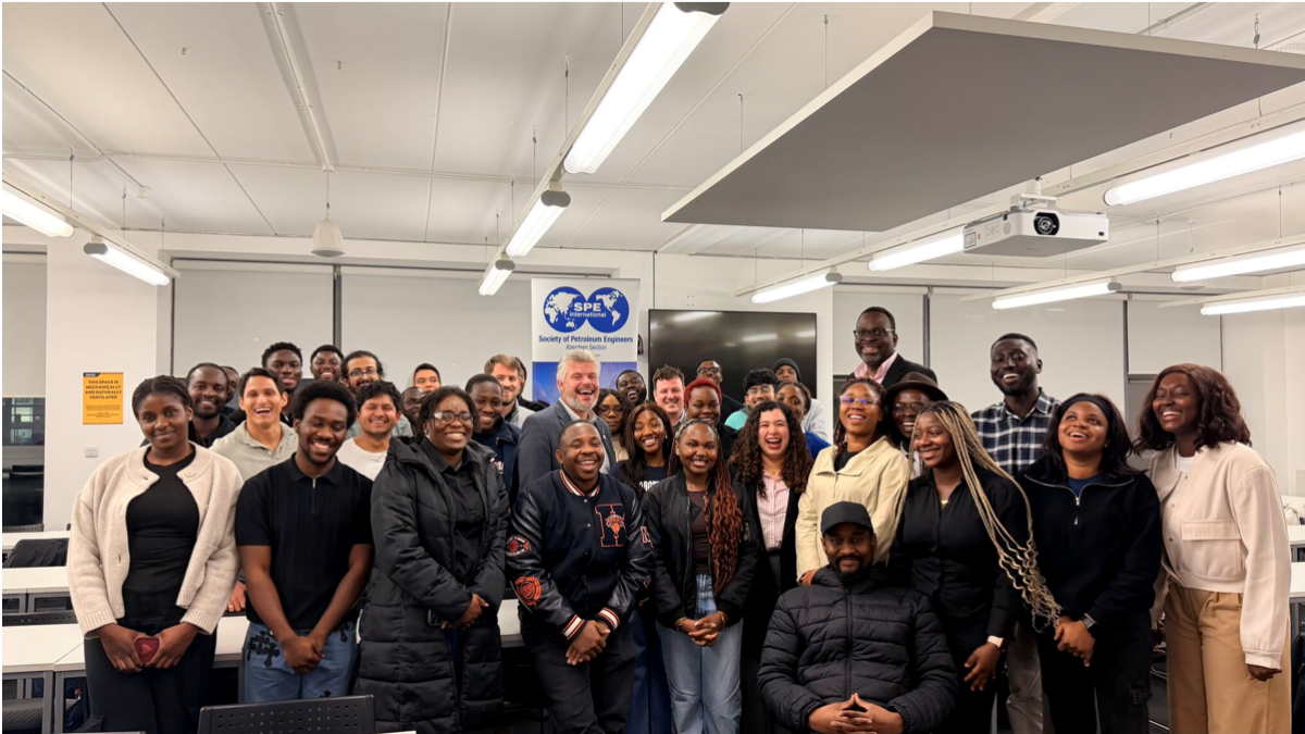 The SPE Student Chapter team